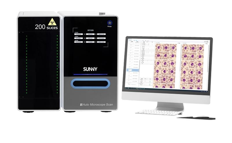 AMS系列顯微掃描儀外周血涂片自動化掃描的“智慧之眼”