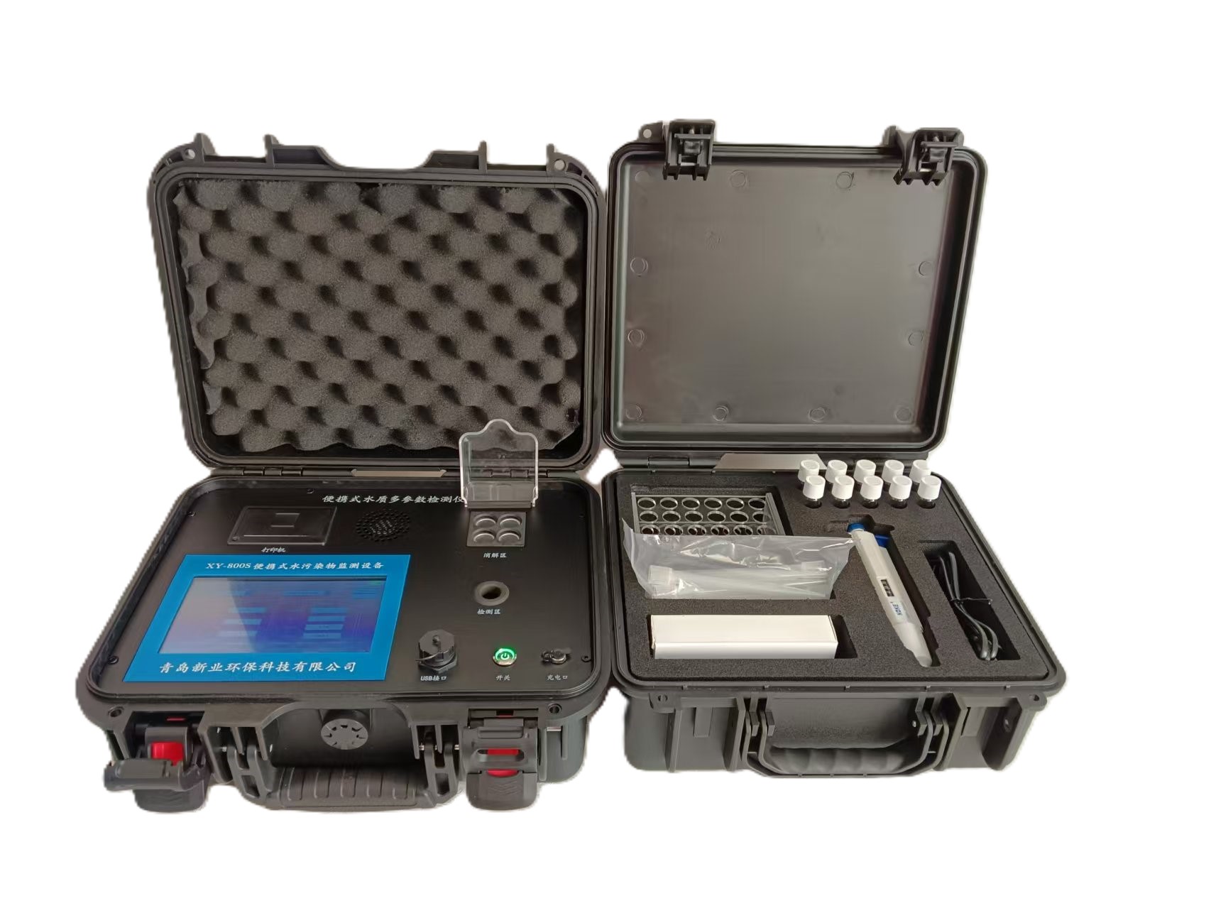 XY-800A多參數(shù)水質(zhì)檢測(cè)儀：一體化便攜式水質(zhì)分析，30余項(xiàng)參數(shù)快速檢測(cè)
