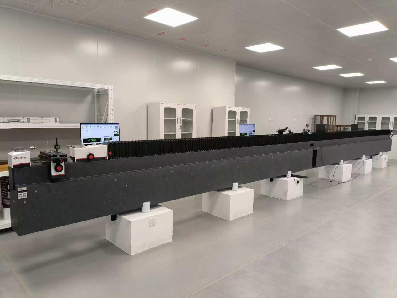 十米激光測長機成功交付大型裝備集團