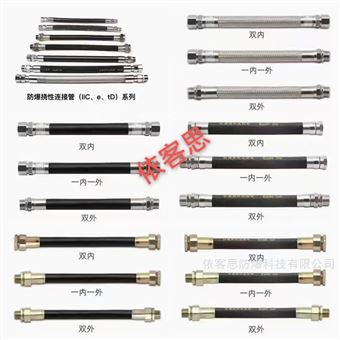 304不锈钢BNG-20*1000B防爆挠性连接管