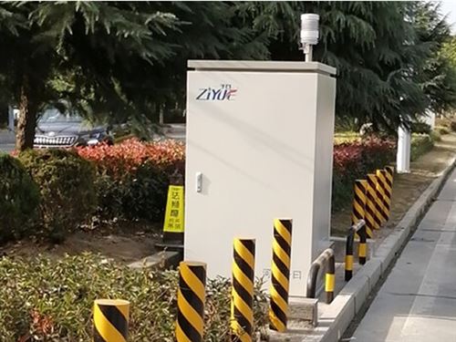 固定水平式機動車尾氣遙感監測系統