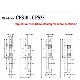 磁性器件無損測(cè)量 短沖程型彈簧接觸式探針