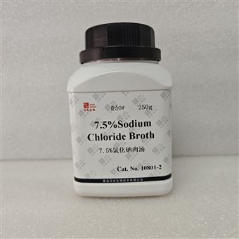 10801-2百分之7.5氯化钠肉汤培养基-干粉
