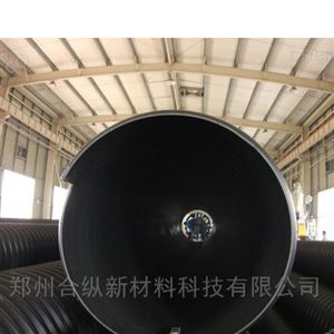 洛寧縣HDPE鋼帶波紋管 地埋鋼帶增強管施工