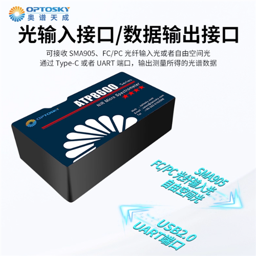 高性价比微型近红外光纤光谱仪