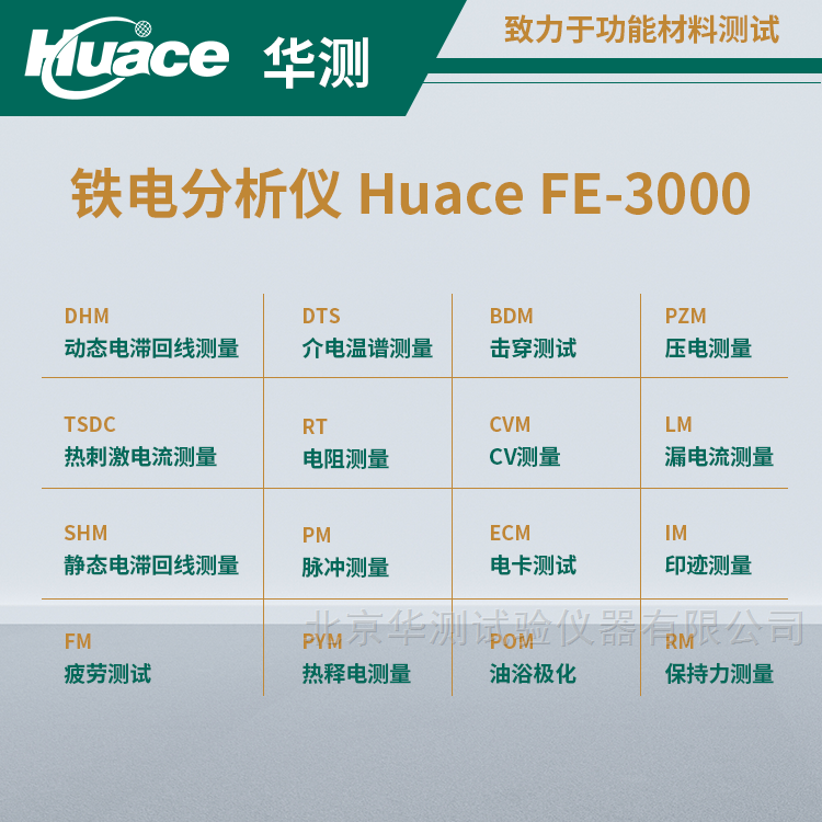鐵電分析儀精確選型策略