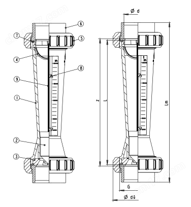 MEISTER流量指示器KM-3-15000使用方便