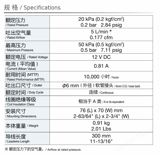 NITTO日東工器DC線性驅動活塞壓縮泵