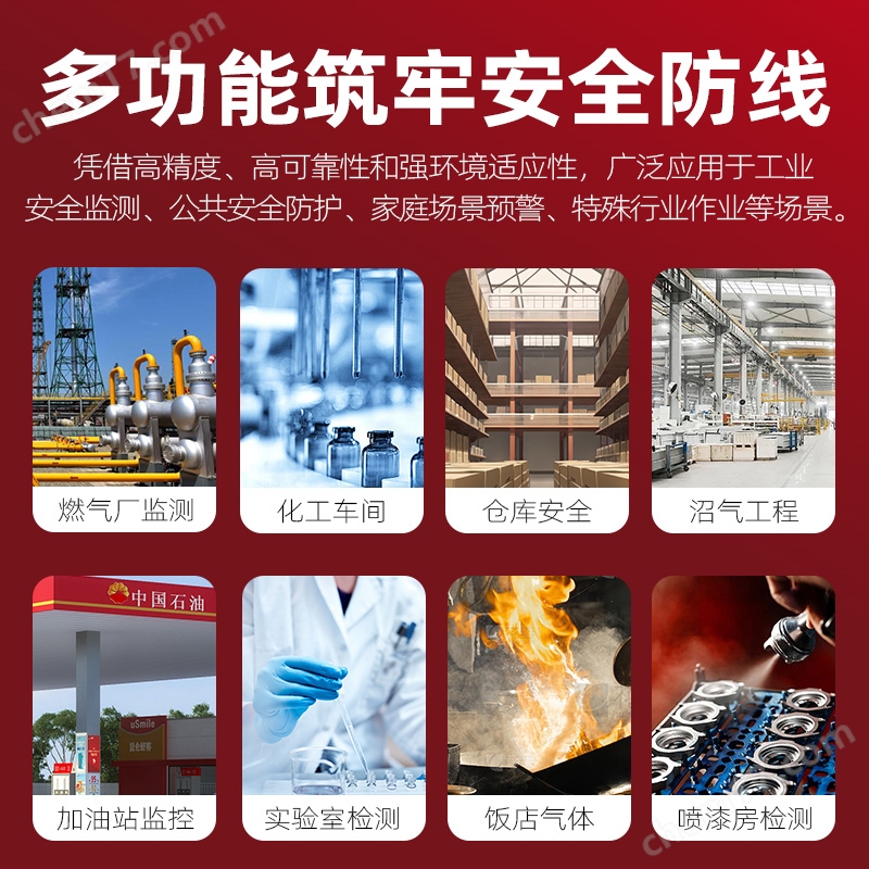 中安探測S316-S便攜泵吸式二氧化氮NO2四合一氣體檢測報警儀器