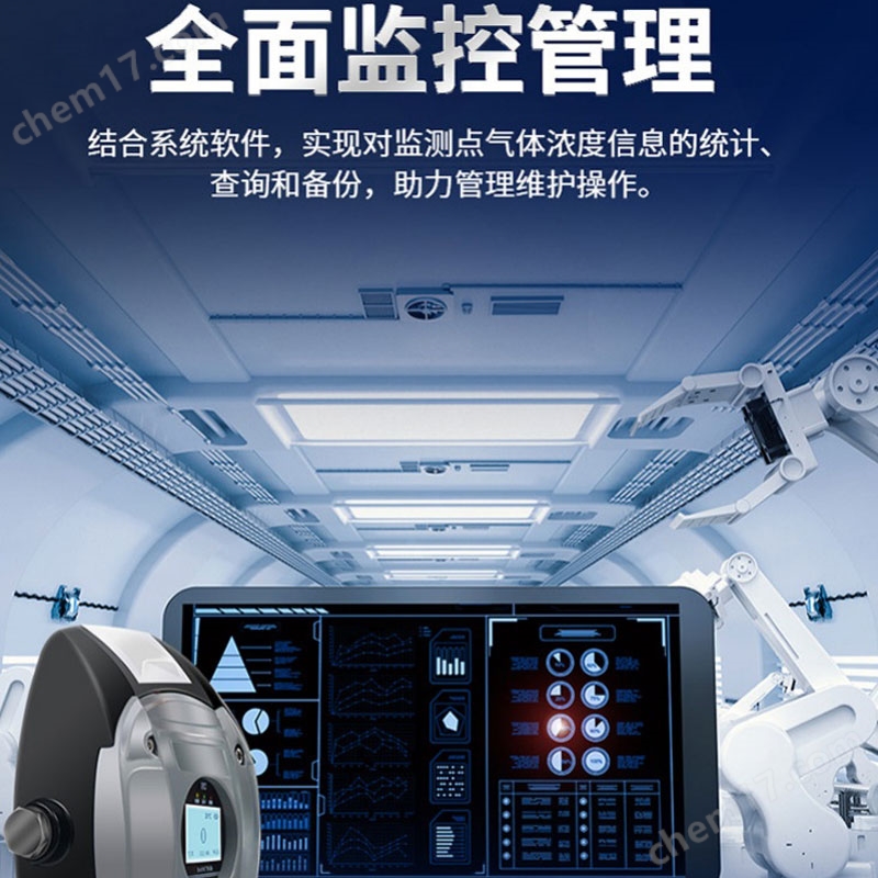 中安探測S400固定在線CH2Cl2二氯甲烷氣體濃度泄漏檢測報警儀器