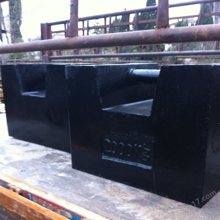 鎖式砝碼1噸2T3T4T5T(純鑄鐵)帶檢定