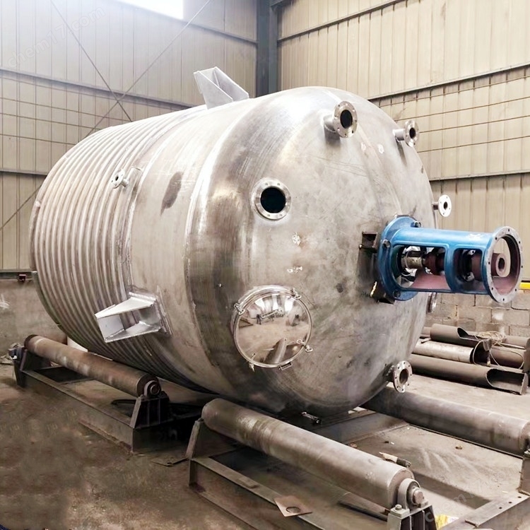 304不銹鋼反應釜|外盤管攪拌反應罐