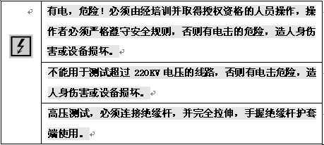 电力行业使用设备“非接触式验电器