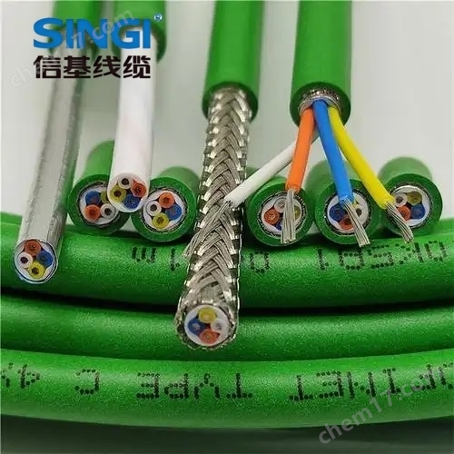 工業以太網耐磨拖鏈電纜Profinet Type C