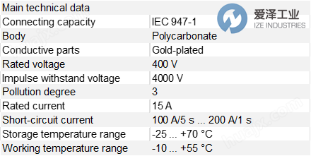 TE插頭COR-C-R1-6.6 1SNA166638R0500